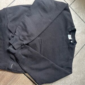 TNA Black Crew Neck Sweater